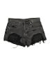 Blank NYC Hearts Black Denim Shorts Size 26 waist - photo 1