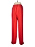 Ellen Tracy Color Block Red Track Pants Size 8 - photo 2