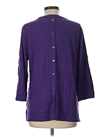 Chico's 3/4 Sleeve T-Shirt (view 2)