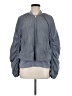 Athleta 100% Polyester Gray Jacket Size M - photo 1
