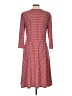 Apt. 9 Hearts Red Casual Dress Size L - photo 2