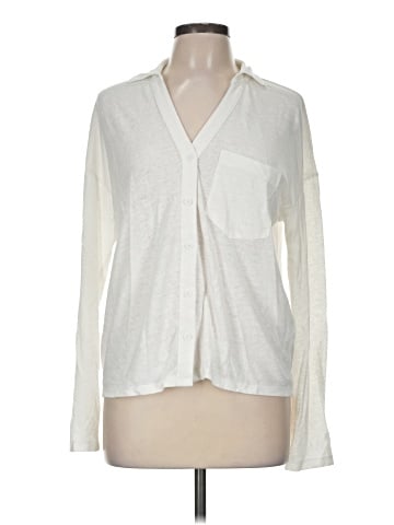 Banana Republic Factory Store Long Sleeve Button-Down Shirt (view 1)