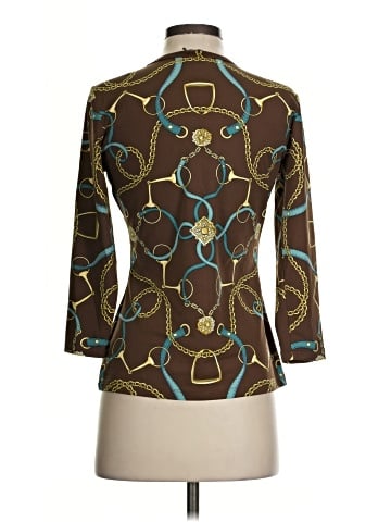 J. McLaughlin 3/4 Sleeve Top (view 2)