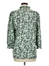 Angashion Polka Dots Green 3/4 Sleeve Blouse Size M - photo 2