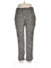 Three Dots 100% Rayon Animal Print Gray Casual Pants Size L - photo 1