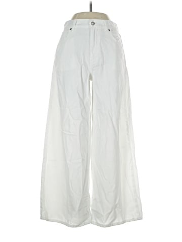 Madewell Superwide-Leg Jeans in Tile White: Airy Denim Edition (view 1)