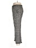 Three Dots 100% Rayon Animal Print Gray Casual Pants Size L - photo 5
