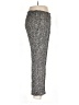 Three Dots 100% Rayon Animal Print Gray Casual Pants Size L - photo 4