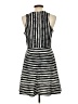 H&M Stripes Black Casual Dress Size L - photo 2