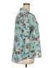Van Heusen 100% Polyester Paisley Teal 3/4 Sleeve Blouse Size XXL - photo 4