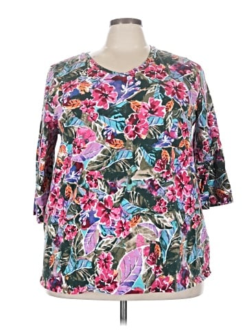 Catherines 3/4 Sleeve T-Shirt (view 1)