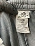 Adidas 100% Polyester Gray Track Pants Size 18 - photo 3
