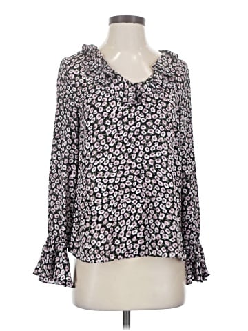 Joan Vass New York Long Sleeve Blouse (view 1)