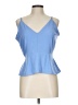 Forever 21 Blue Sleeveless Blouse Size L - photo 1