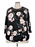 Daniel Rainn Black 3/4 Sleeve Blouse Size 2X - photo 1