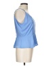 Forever 21 Blue Sleeveless Blouse Size L - photo 4