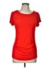 Grace Solid Red Short Sleeve T-Shirt Size L - photo 1