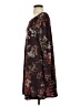 Peppermint Print Burgundy Casual Dress Size S - photo 5