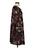 Peppermint Print Burgundy Casual Dress Size S - photo 4