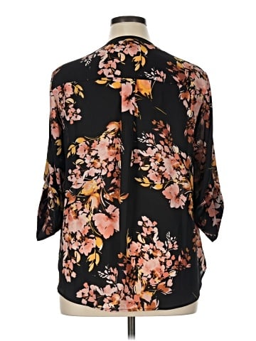 Torrid 3/4 Sleeve Blouse (view 2)