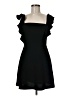 BCBGeneration 100% Polyester Solid Black Cocktail Dress Size 6 - photo 1