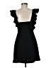 BCBGeneration 100% Polyester Solid Black Cocktail Dress Size 6 - photo 2