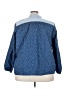 Lands' End 100% Cotton Blue 3/4 Sleeve Blouse Size 2X - photo 2