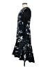 Rebecca Taylor 100% Polyester Blue Cocktail Dress Size 6 - photo 5