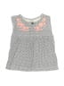 Carter's Gray Sleeveless Blouse 6-9 MO / 9 MO - photo 1