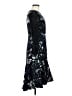 Rebecca Taylor 100% Polyester Blue Cocktail Dress Size 6 - photo 4