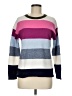 Talbots Color Block Blue Pullover Sweater Size M - photo 1
