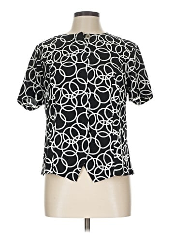 Kathy Che Short Sleeve Blouse (view 1)