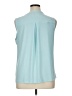 Anne Klein Teal Sleeveless Blouse Size XL - photo 2