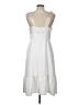 Nine West 100% Polyester White Casual Dress Size L - photo 2