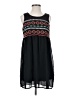 Love Reign 100% Polyester Graphic Black Casual Dress Size S - photo 1