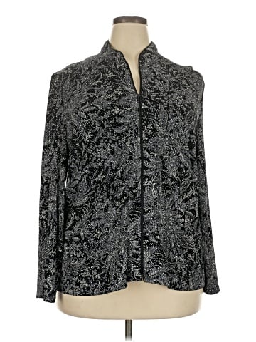 Alex Evenings Long Sleeve Blouse (view 1)