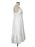 Nine West 100% Polyester White Casual Dress Size L - photo 4