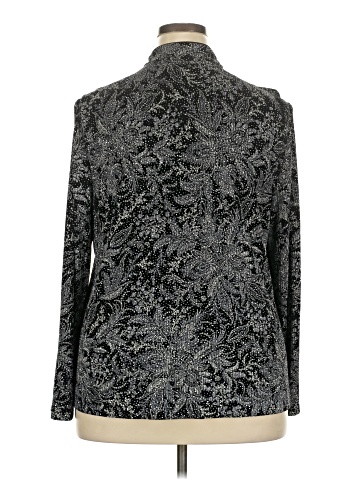 Alex Evenings Long Sleeve Blouse (view 2)