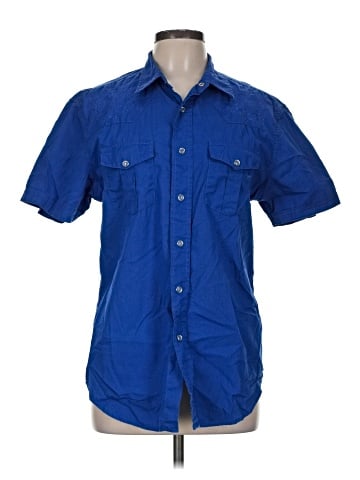 Guess Short Sleeve Button-Down Shirt (view 1)
