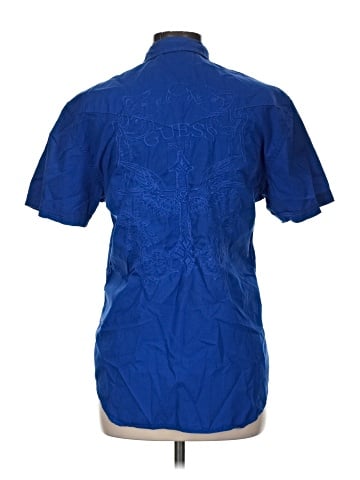 Guess Short Sleeve Button-Down Shirt (view 2)
