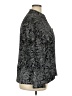 Alex Evenings Black Silver Long Sleeve Blouse Size 2X - photo 4