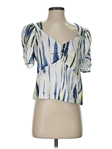 DKNY Short Sleeve Blouse (view 1)
