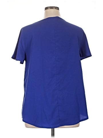Lane Bryant Outlet Short Sleeve Blouse (view 2)