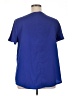 Lane Bryant Outlet 100% Polyester Blue Short Sleeve Blouse Size 14 - 16 Plus - photo 2