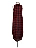 Mossimo Supply Co. 100% Rayon Plaid Red Casual Dress Size XS - photo 1