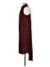 Mossimo Supply Co. 100% Rayon Plaid Red Casual Dress Size XS - photo 5