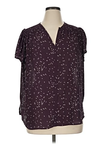 Monday Fun Short Sleeve Blouse (view 1)