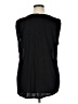Tribal 100% Polyester Black Sleeveless Blouse Size XL - photo 2