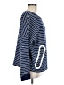 Kenzo 100% Cotton Stripes Blue Pullover Sweater Size M - photo 4