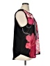 Tribal 100% Polyester Black Sleeveless Blouse Size XL - photo 4